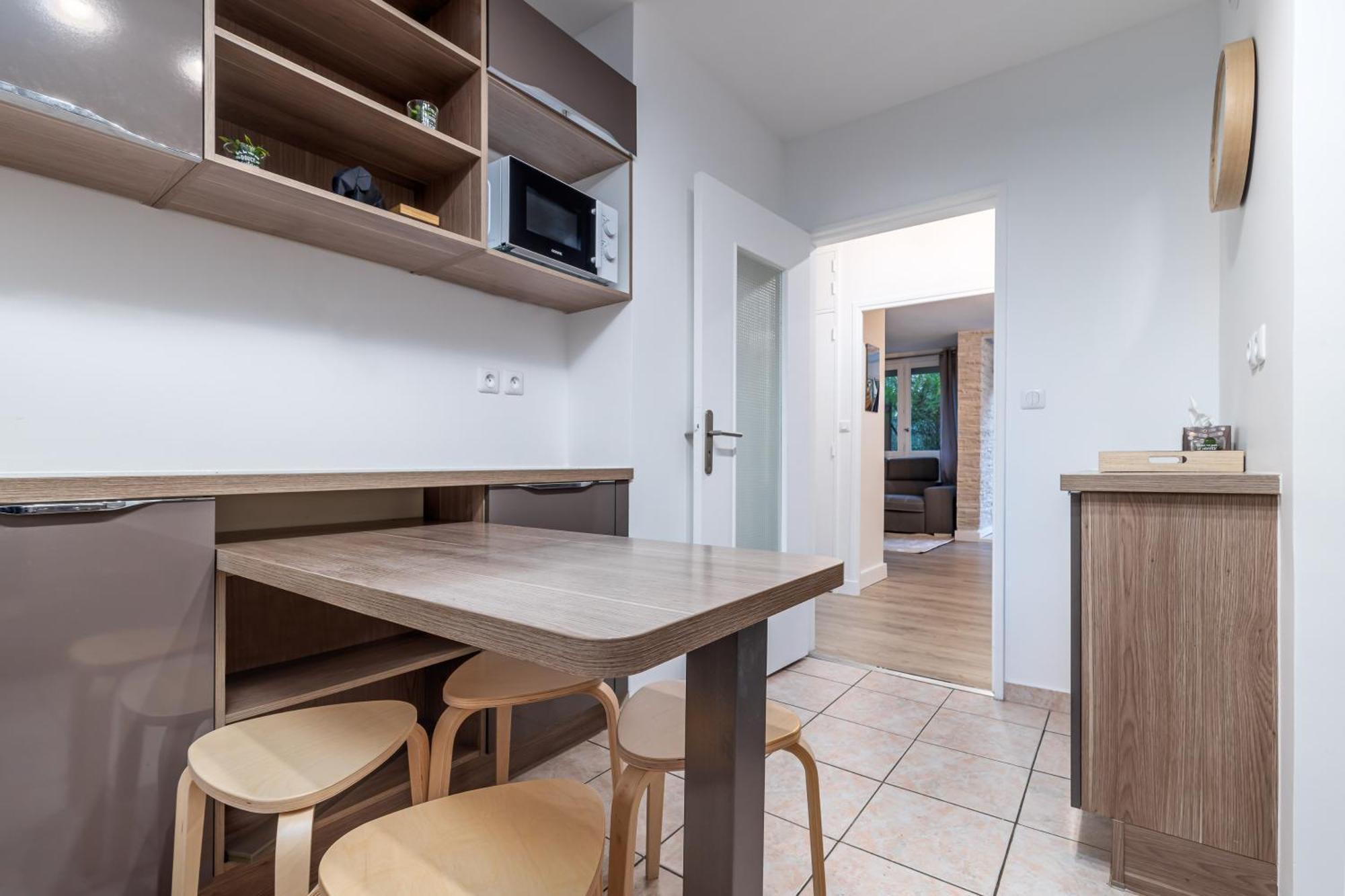 Apartmán Oasis Urbaine For 8 Near To Paris Villejuif Exteriér fotografie