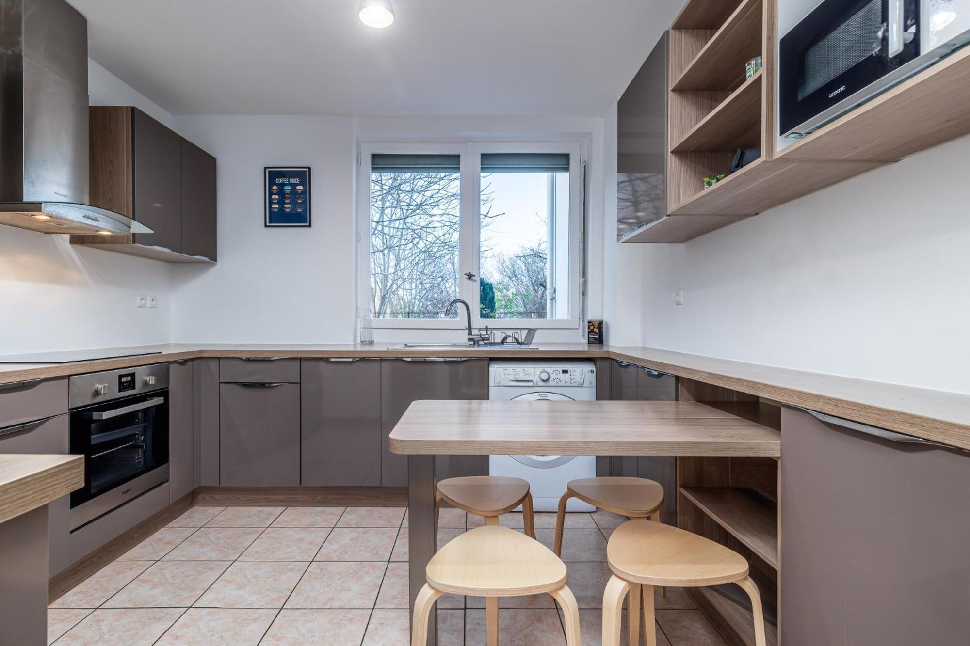 Apartmán Oasis Urbaine For 8 Near To Paris Villejuif Exteriér fotografie